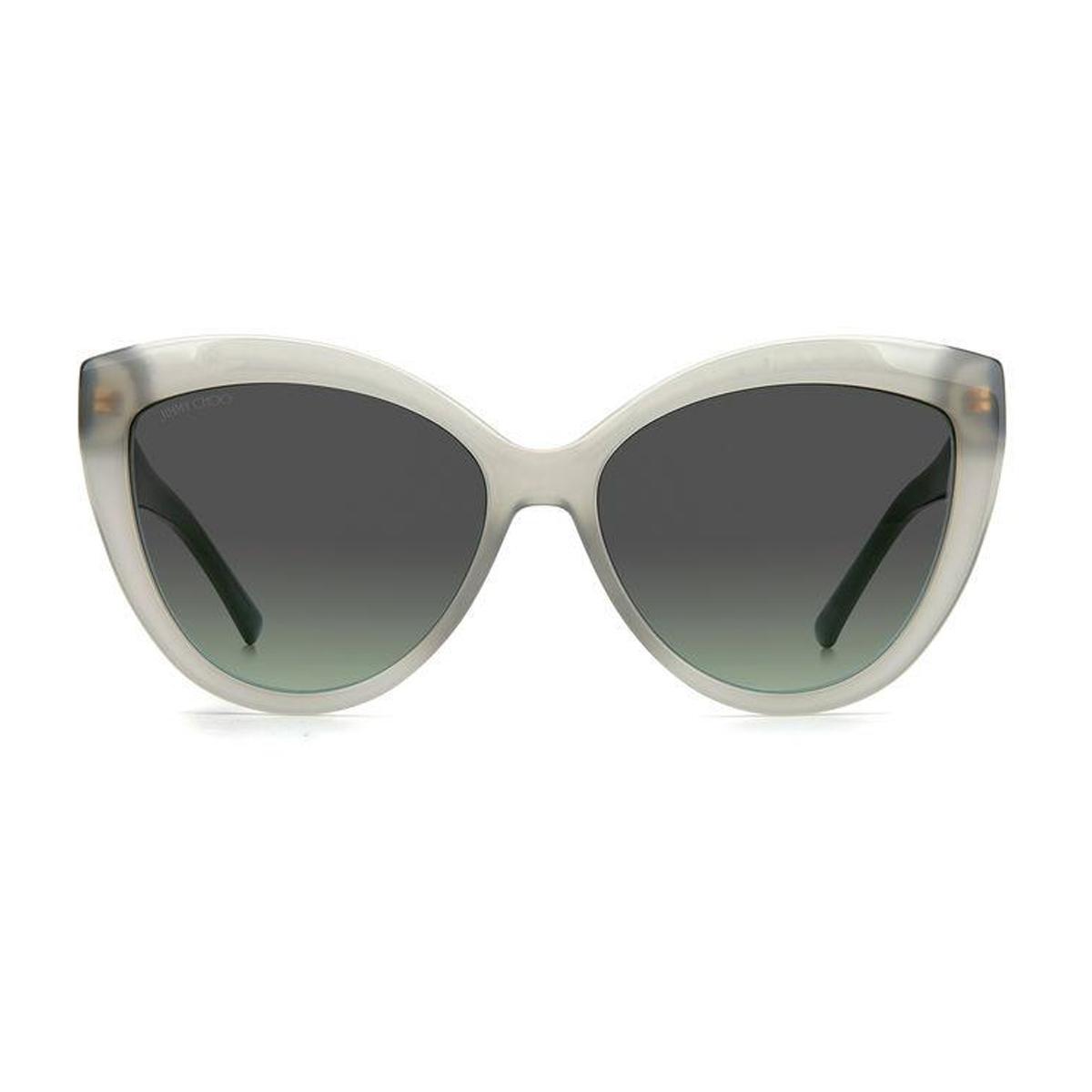 jimmy choo sinnie-g-s verde celluloid occhiali sole - women