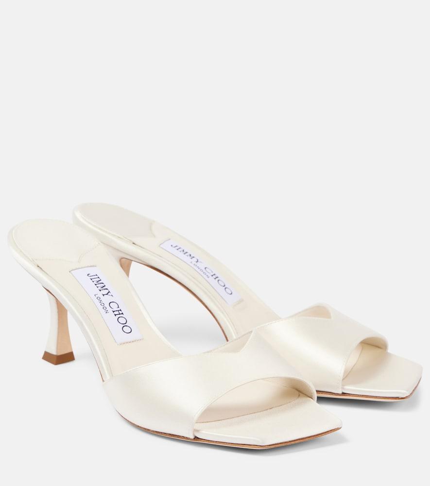 jimmy choo skye 70 satin mules