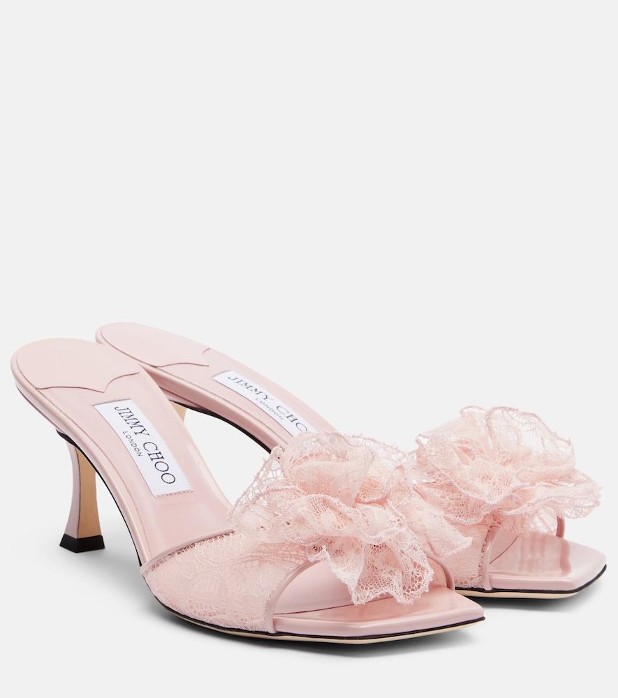 jimmy choo skye corsage floral