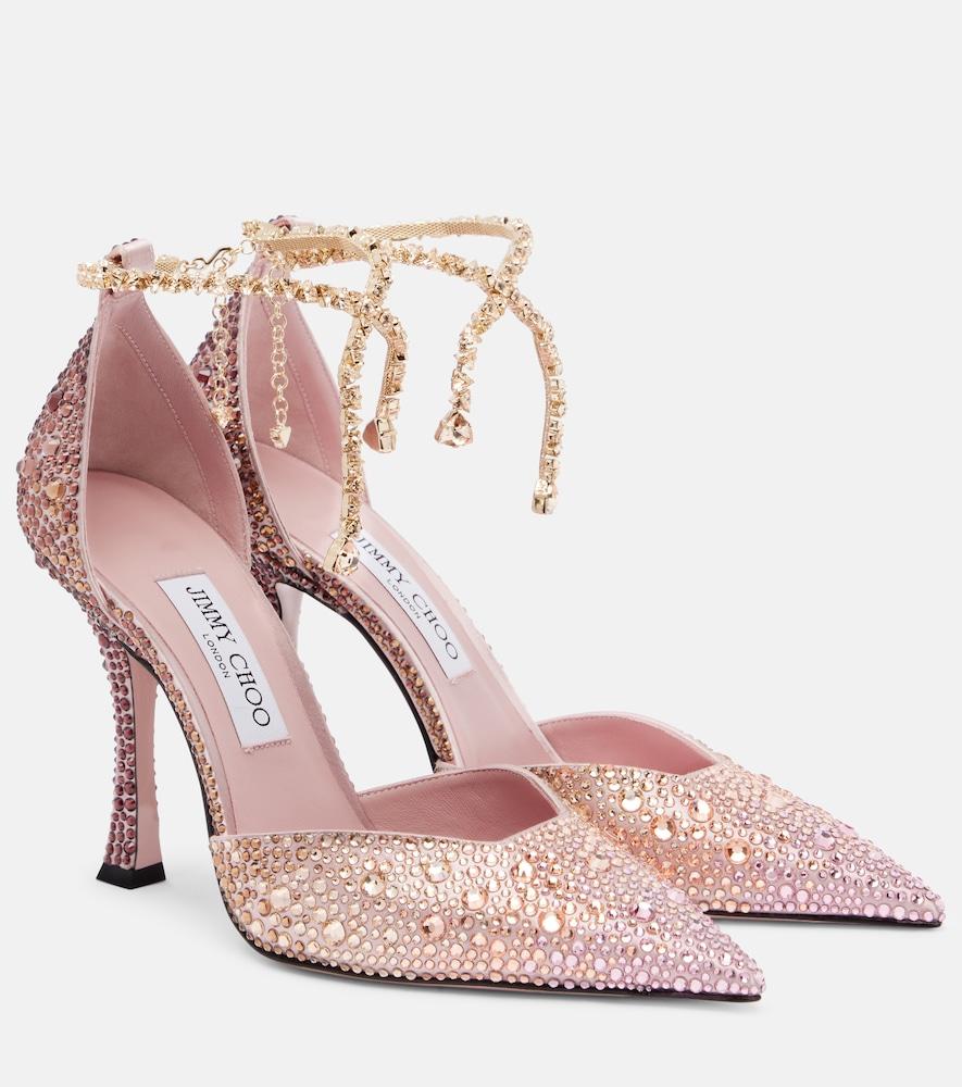 jimmy choo stevie 100 crystal