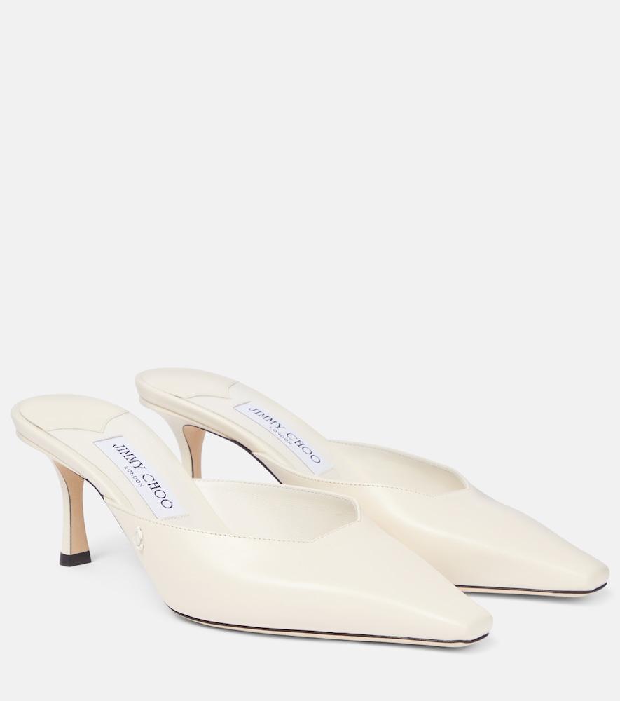 jimmy choo vivi 65 leather mules