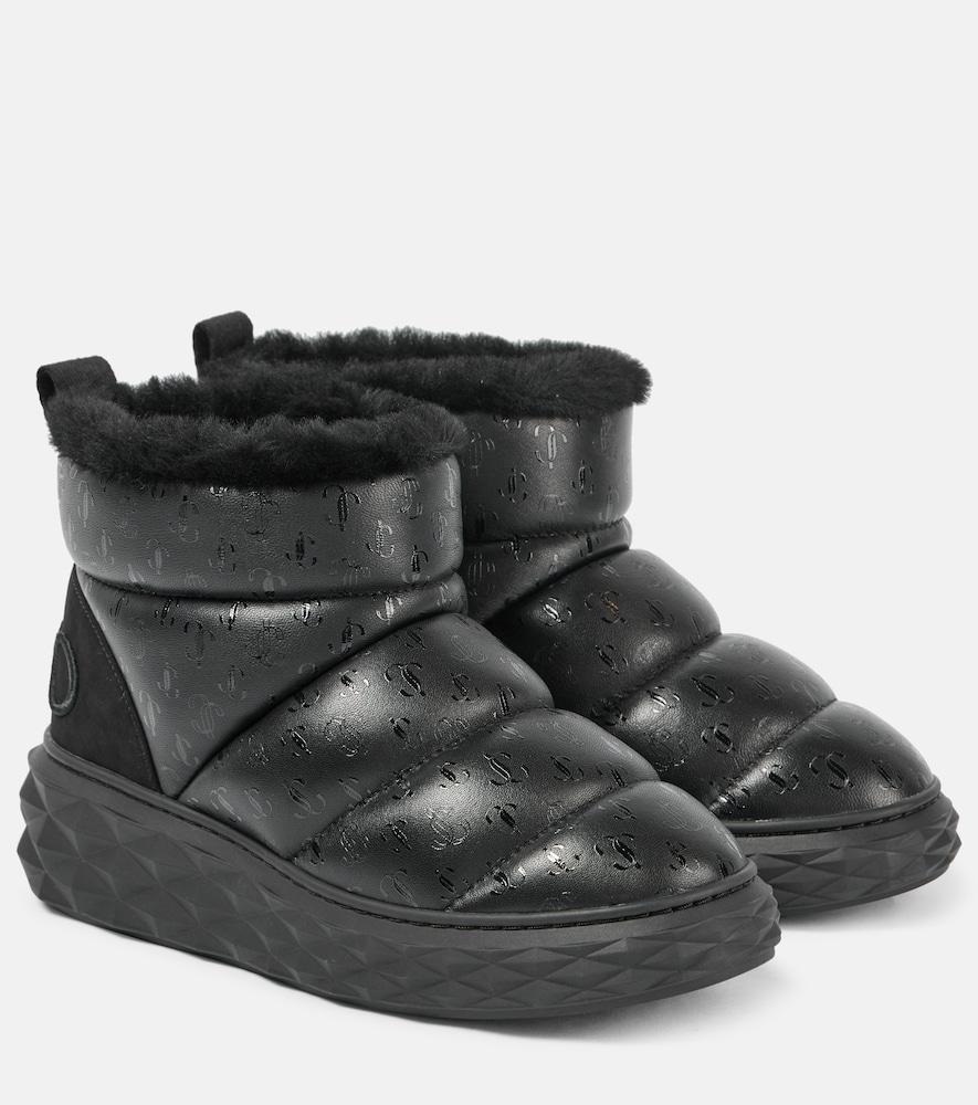 jimmy choo xan shearling