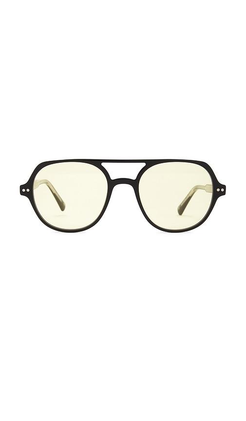 jimmy fairly the lars sunglasses in black.