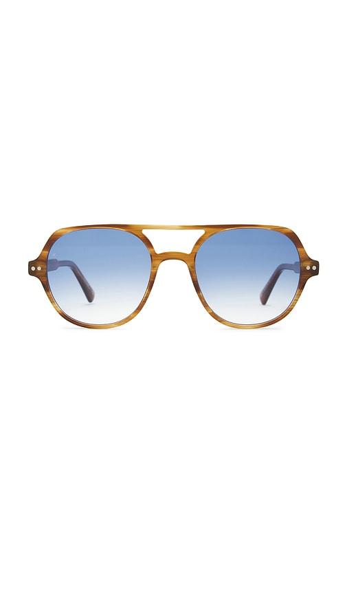 jimmy fairly the lars sunglasses in brown.
