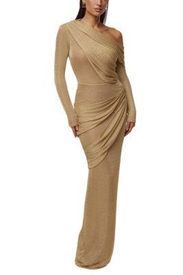jluxlabel womens opulent metallic maxi skirt bodysuit