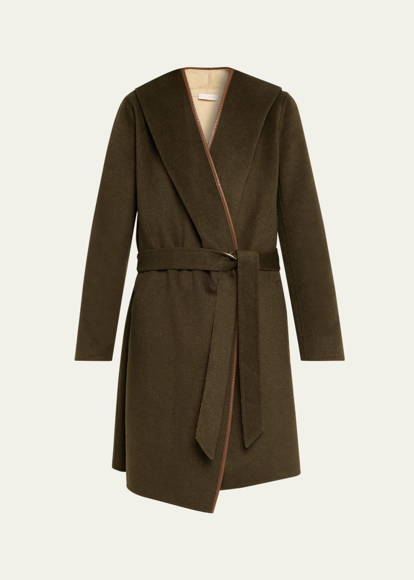 joan cashmere-blend wrap coat