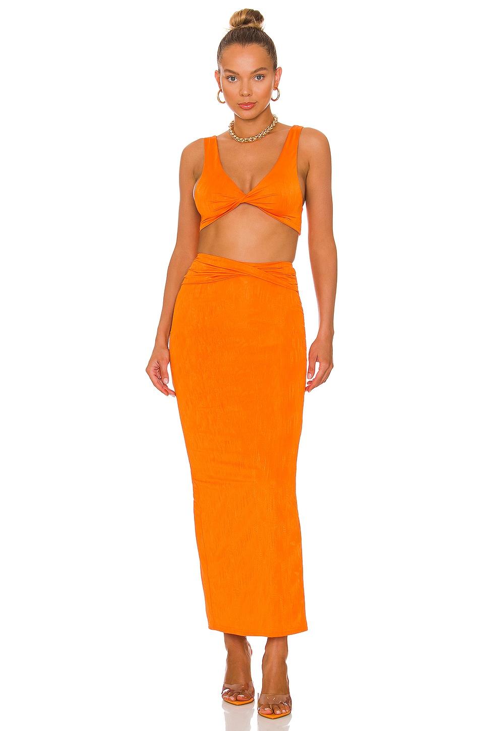 joana maxi skirt set