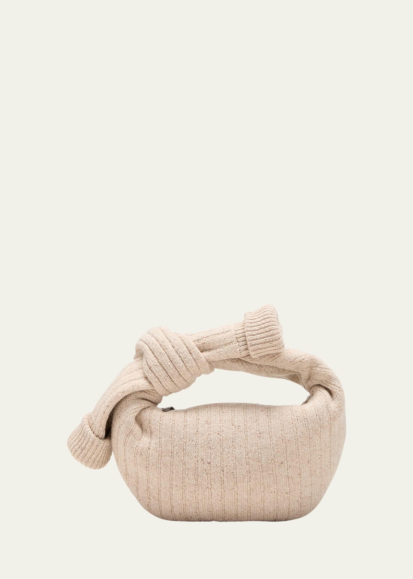 jodie mini sock knit top-handle bag