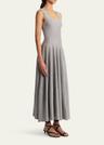 jodie square-neck sleeveless maxi dress