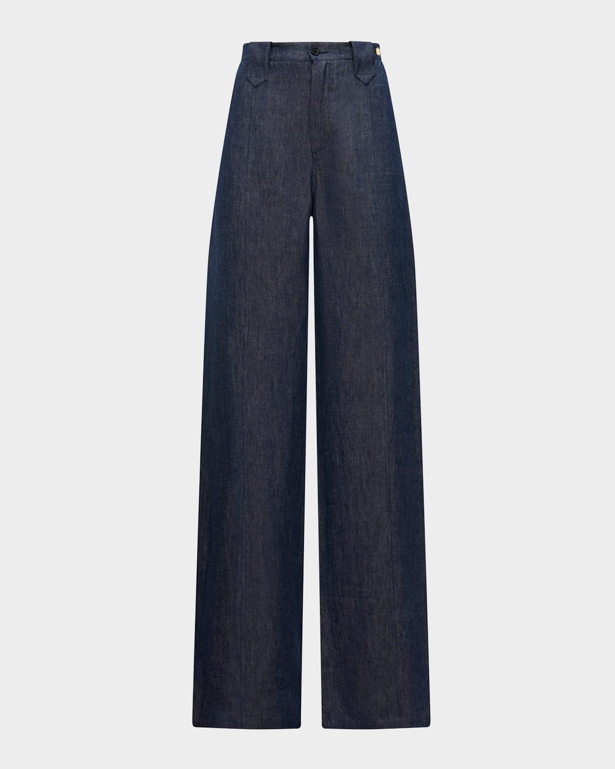 jody high-rise flared pants