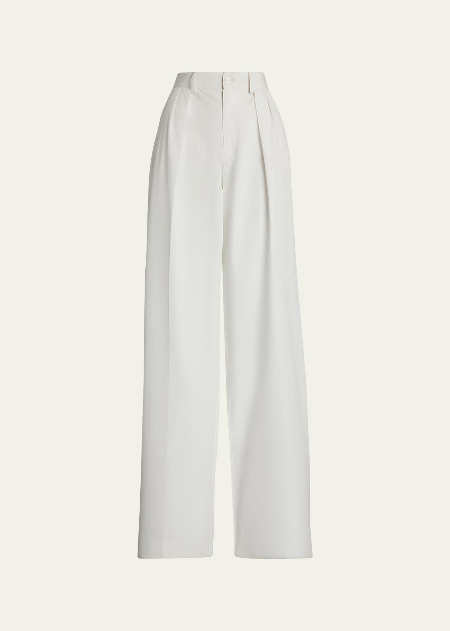jody washed cotton trousers
