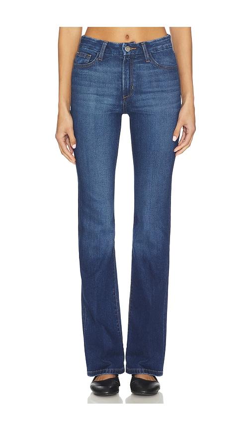 joe's jeans the hi honey bootcut jeans in blue.