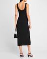 joely ribbed v-neck sleeveless dress