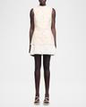 johanna floral embroidered mini dress