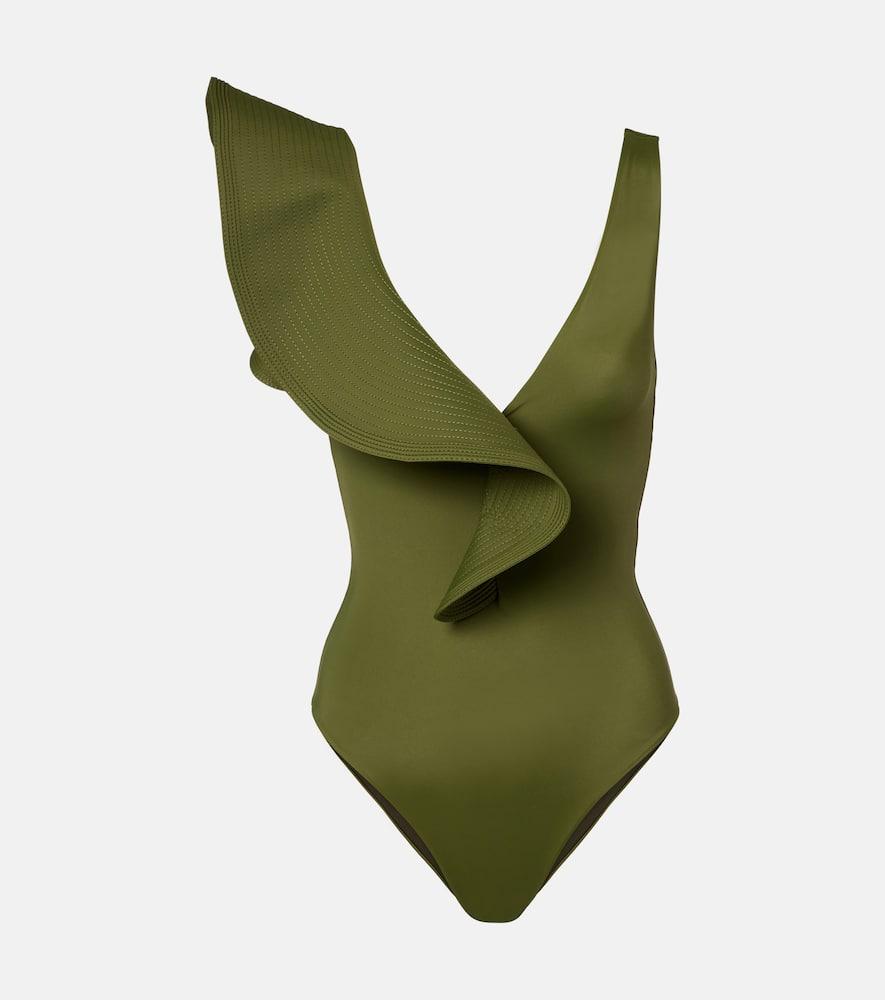 johanna ortiz boleros ruffled swimsuit