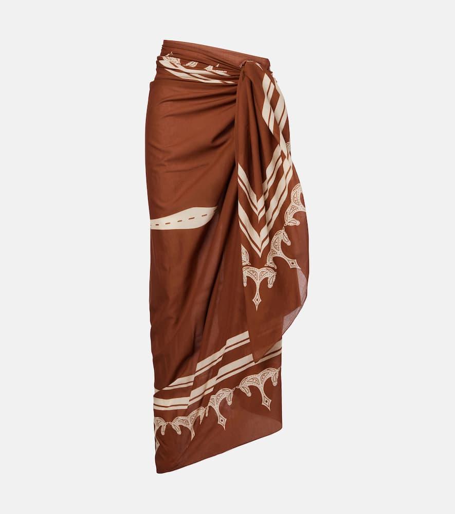 johanna ortiz cotton printed beach cover