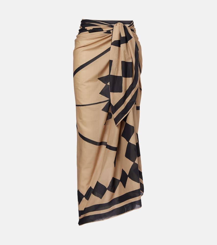 johanna ortiz cotton printed beach cover