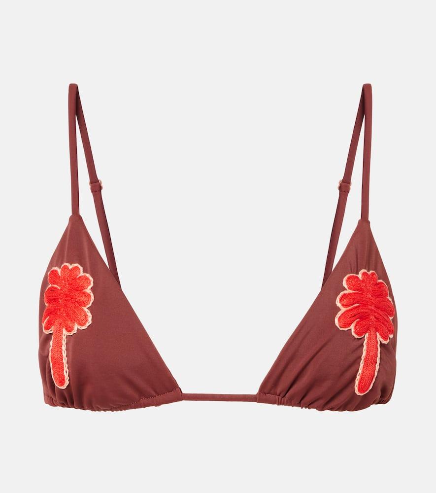 johanna ortiz embroidered bikini top
