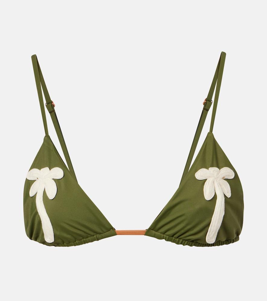 johanna ortiz embroidered bikini top