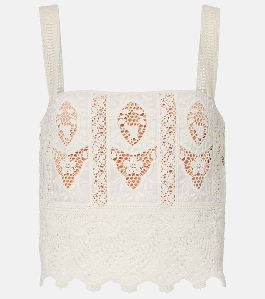 johanna ortiz embroidered voile top