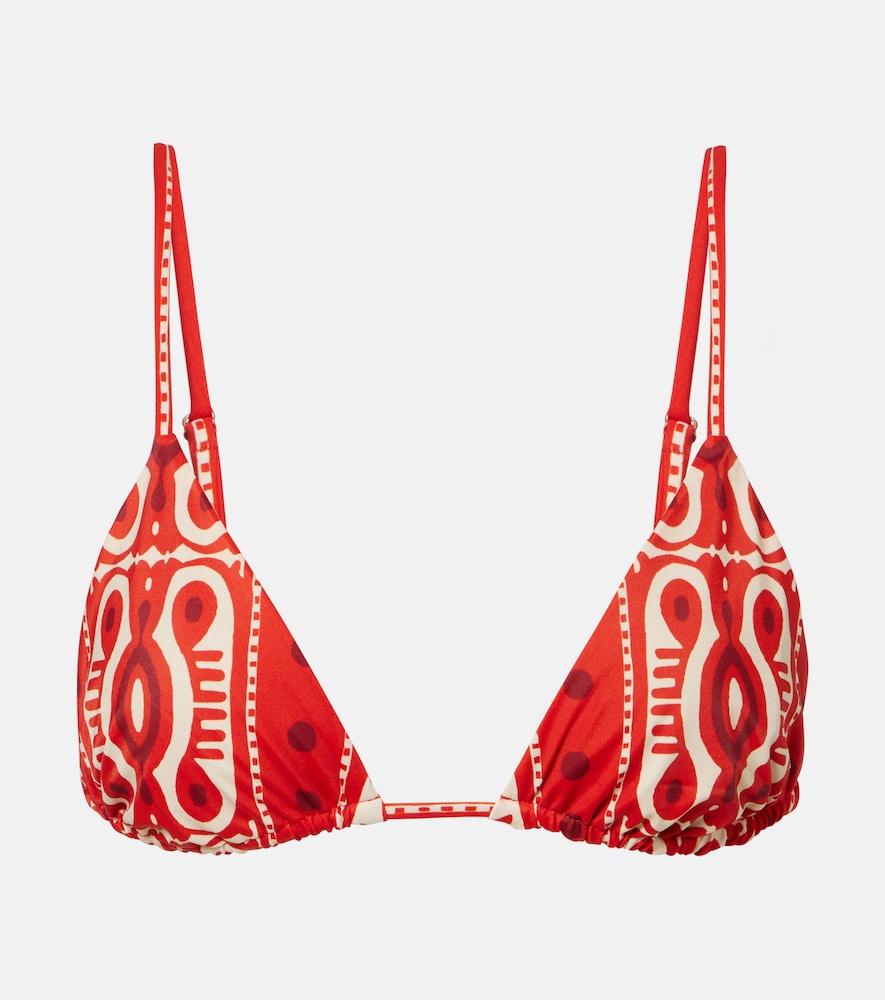 johanna ortiz printed bikini top