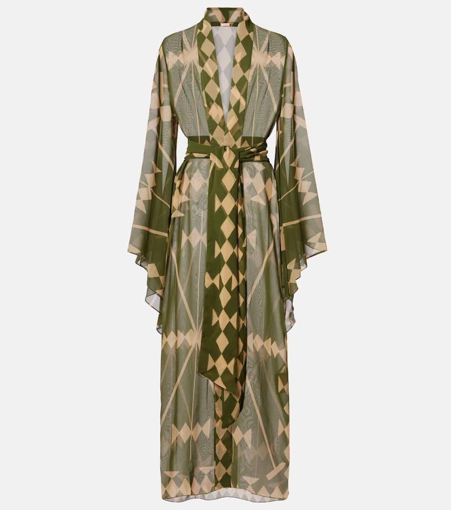 johanna ortiz printed georgette beach cover