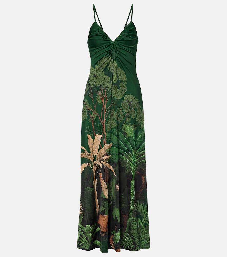 johanna ortiz printed jersey midi dress