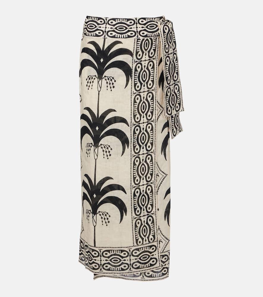 johanna ortiz printed linen beach cover