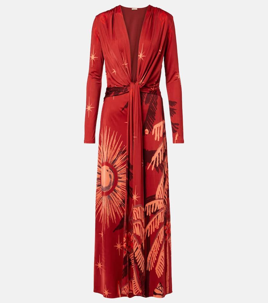 johanna ortiz printed maxi dress