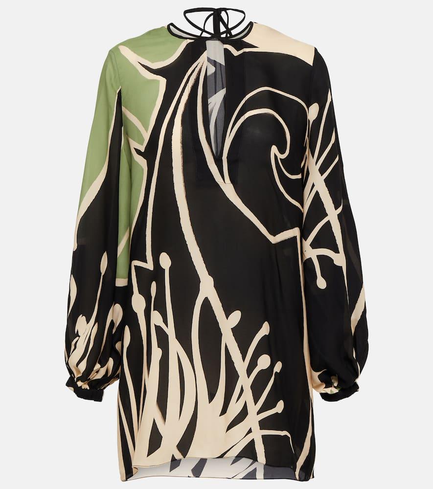 johanna ortiz printed silk georgette blouse