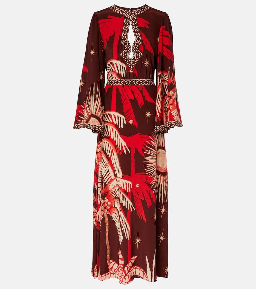 johanna ortiz printed silk maxi dress