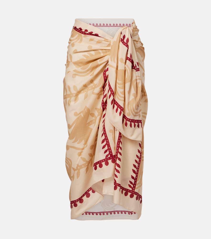 johanna ortiz prismatic flow cotton beach cover