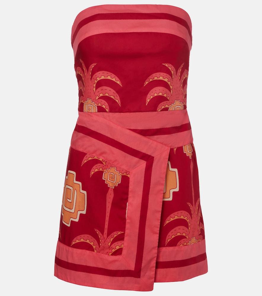 johanna ortiz raiz printed cotton minidress