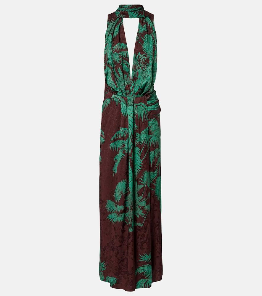johanna ortiz summer counts jacquard maxi dress