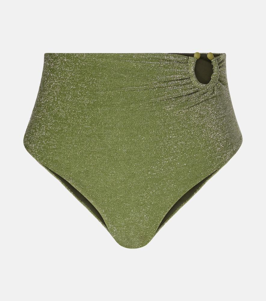 johanna ortiz taita gathered bikini bottoms