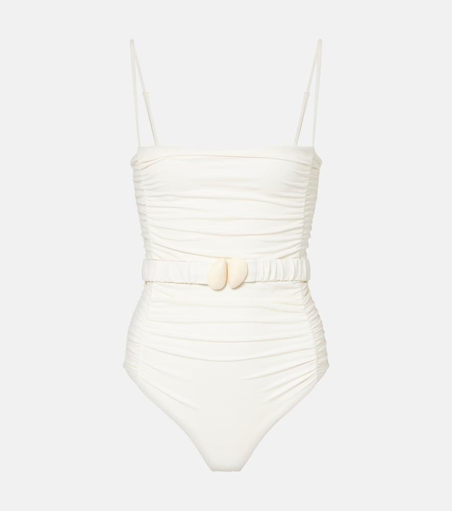johanna ortiz whispering tides belted swimsuit