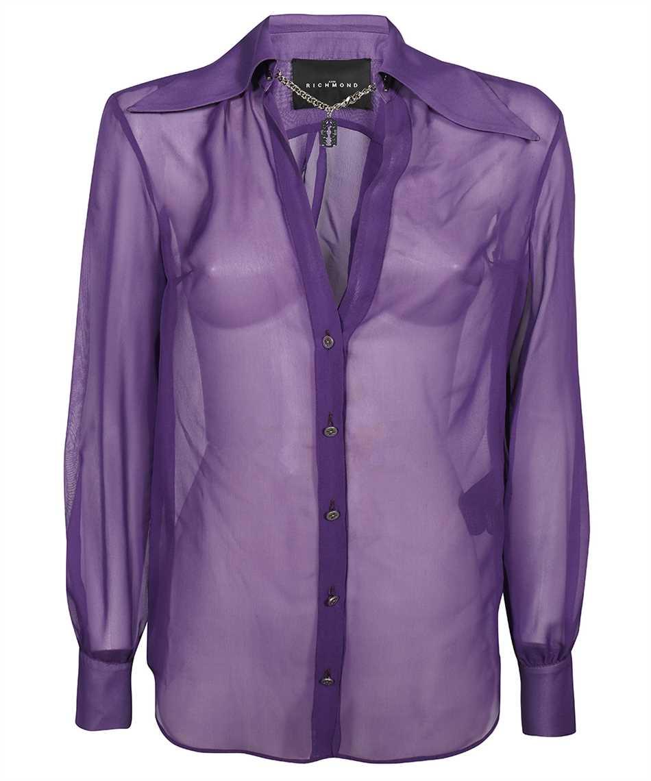 john richmond long-sleeved shirt