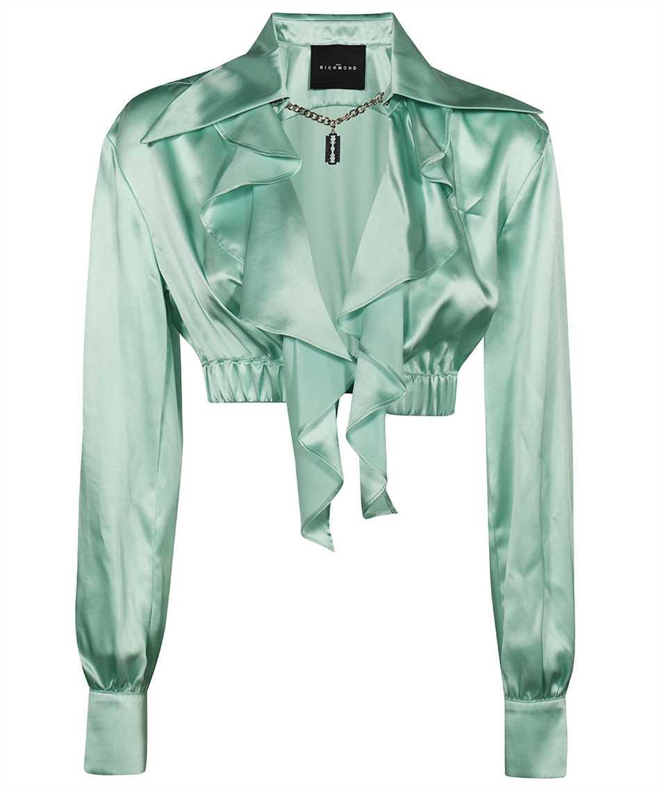 john richmond long-sleeved shirt