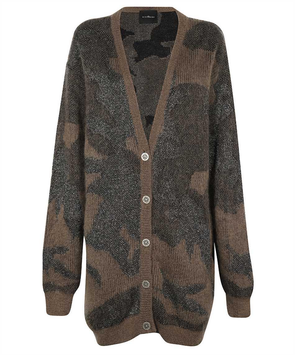 john richmond maxi-cardigan