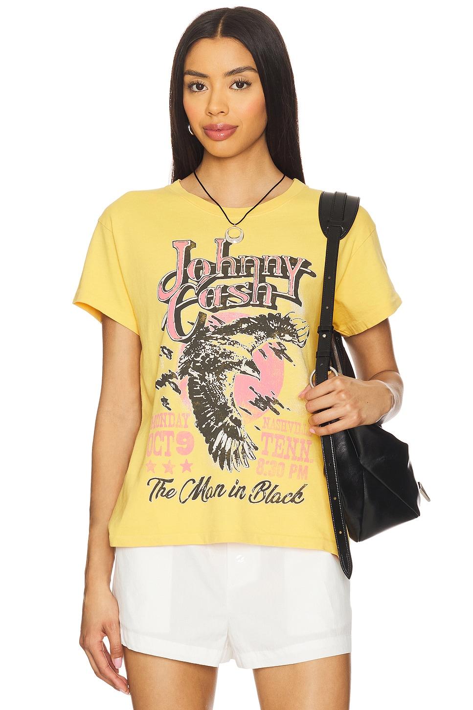 johnny cash eagle poster tour tee