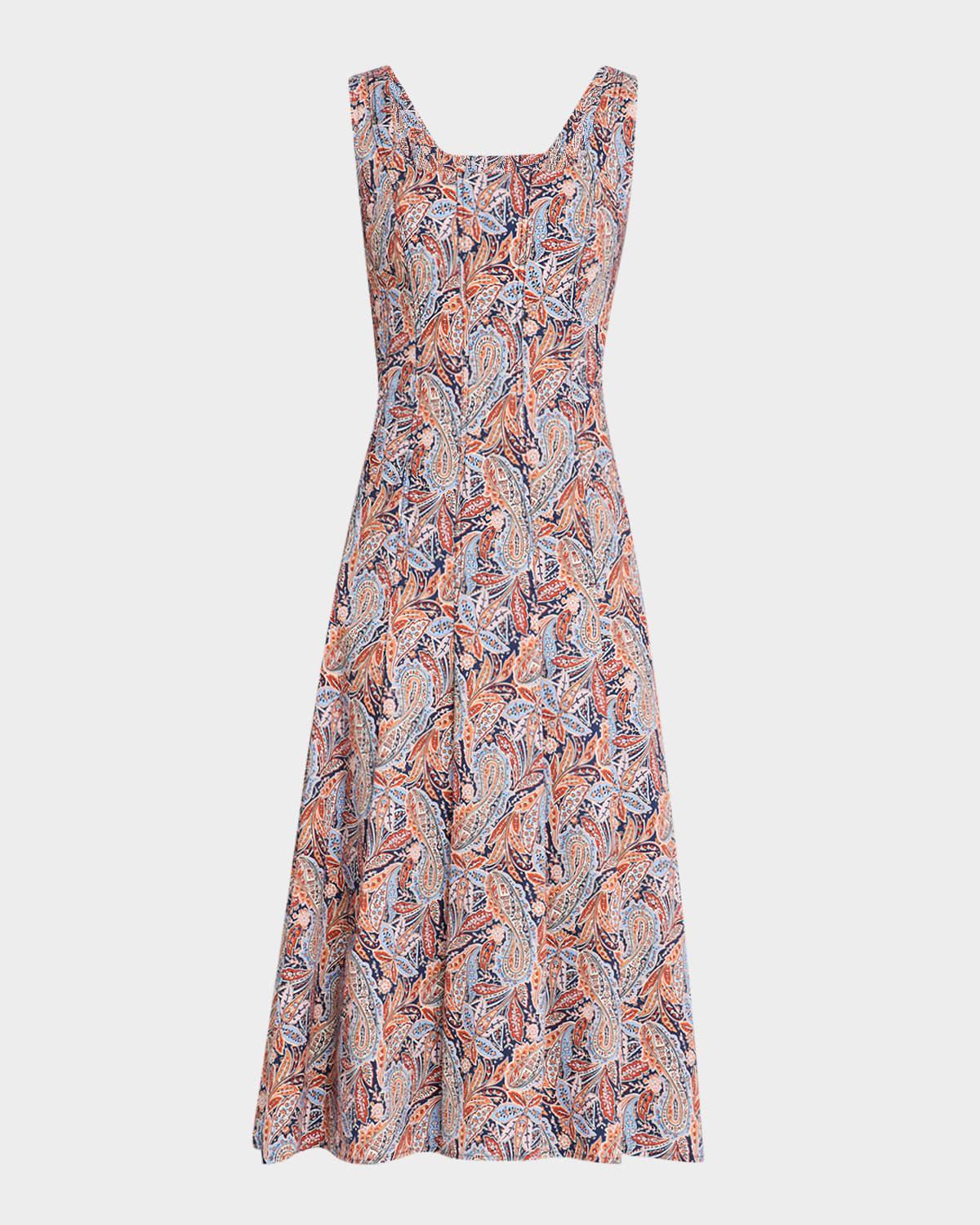 jolie fit-and-flare midi dress