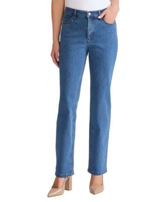 jones new york madison straight leg jean