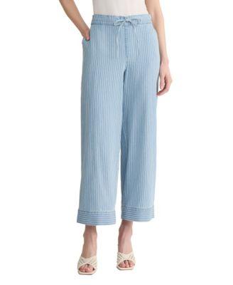 jones new york womens high rise ankle length cotton pants