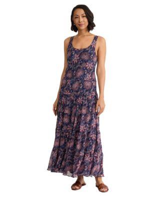 jones new york womens sleeveless scoop neck polyester maxi dress