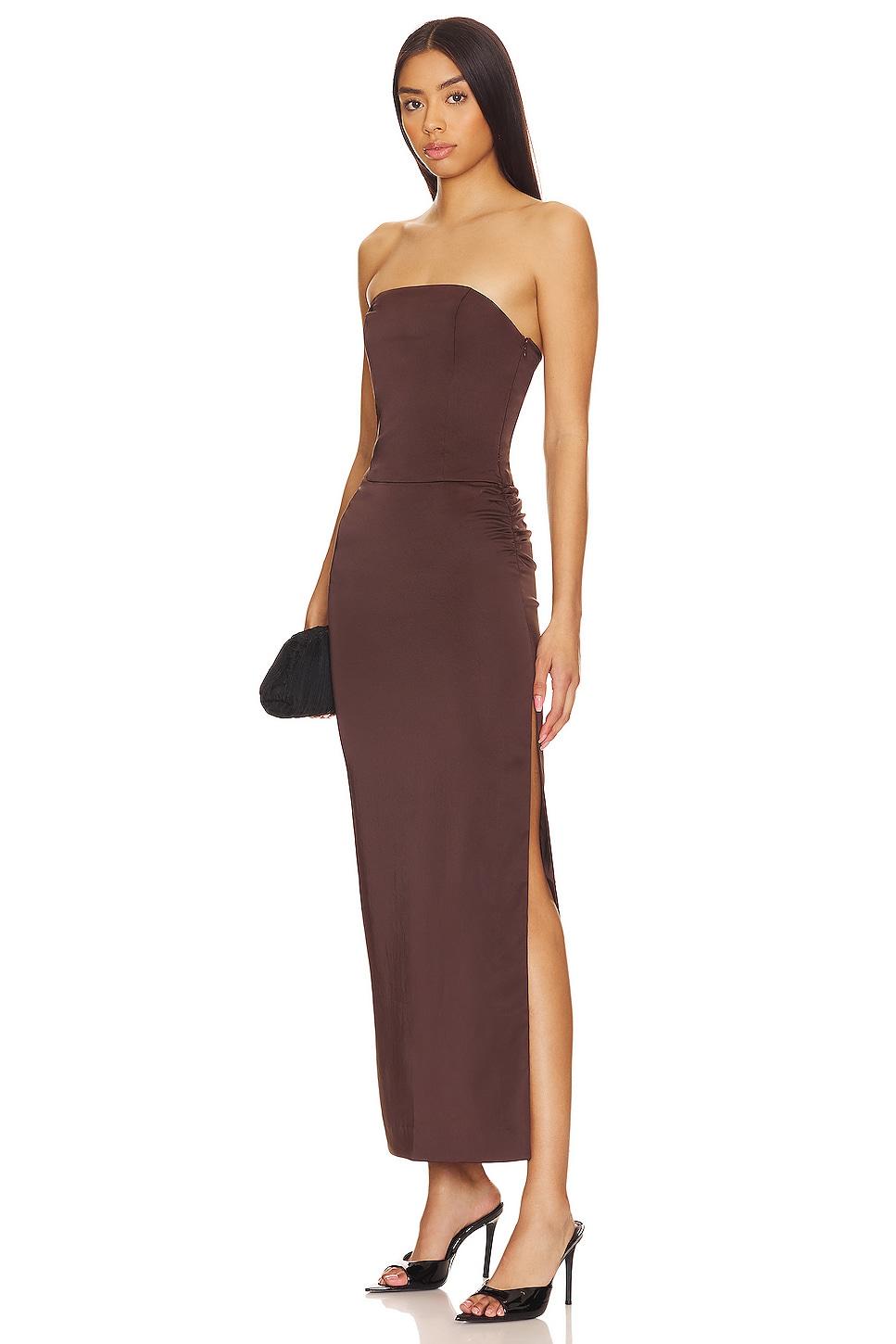 jones strapless maxi dress