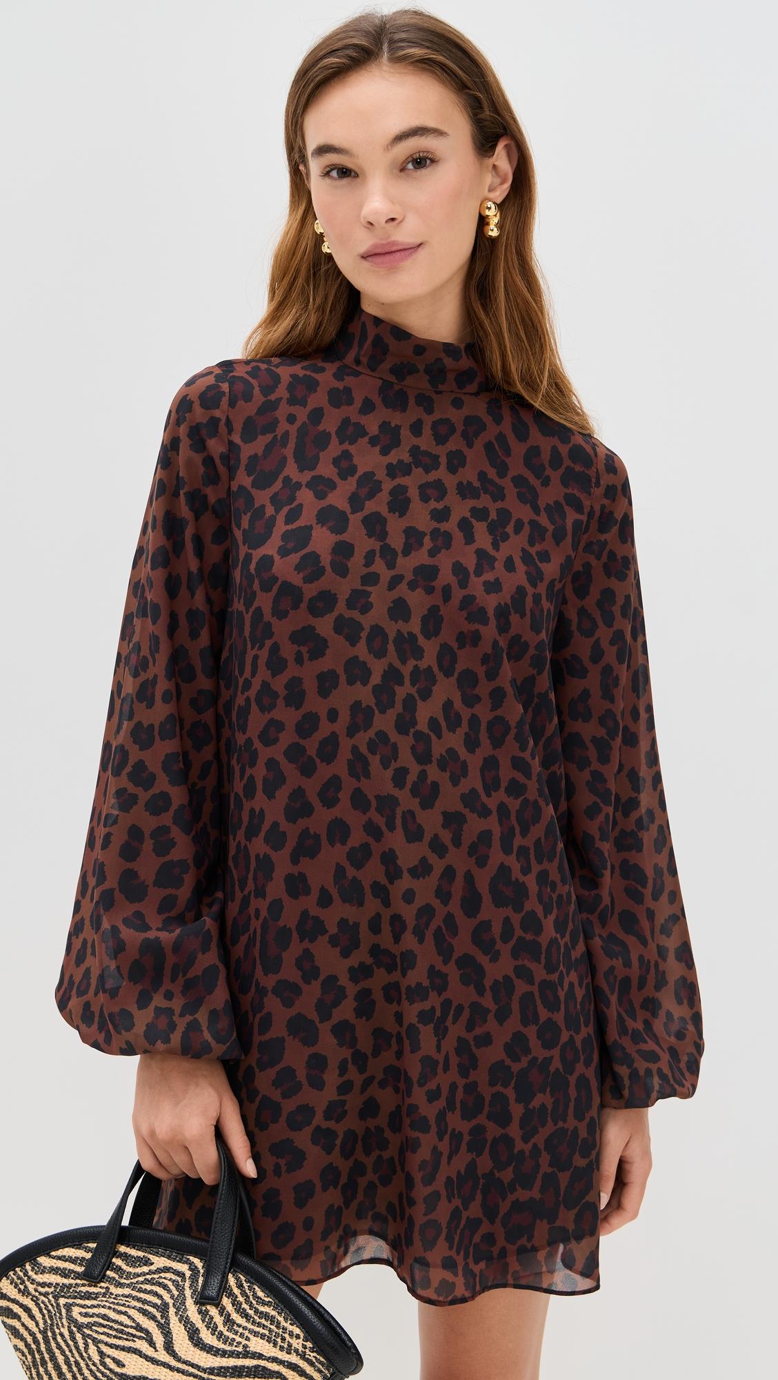 joplin chiffon mini dress