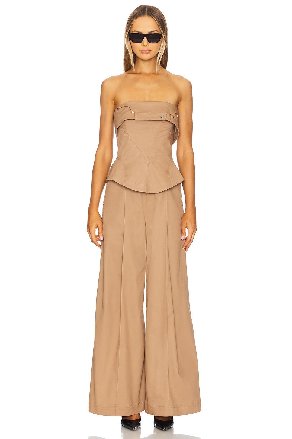 jordan corset bustier jumpsuit