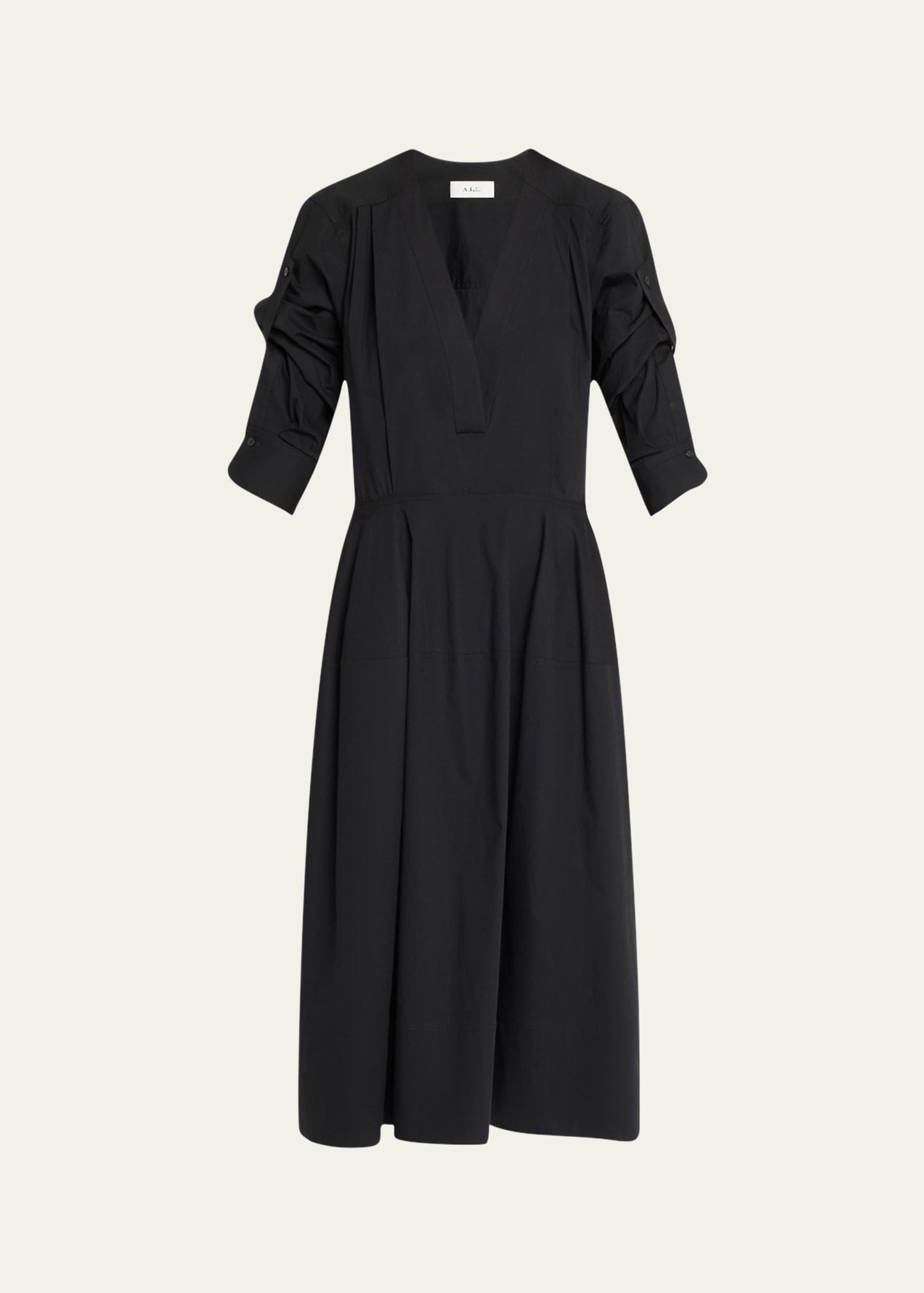 jordan long-sleeve tunic dress