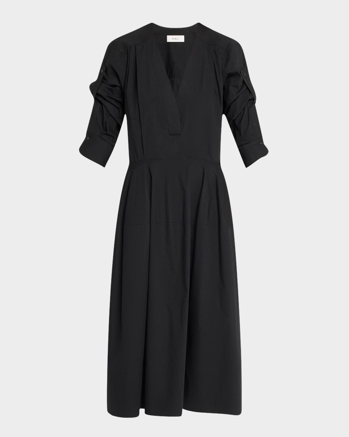 jordan long-sleeve tunic dress