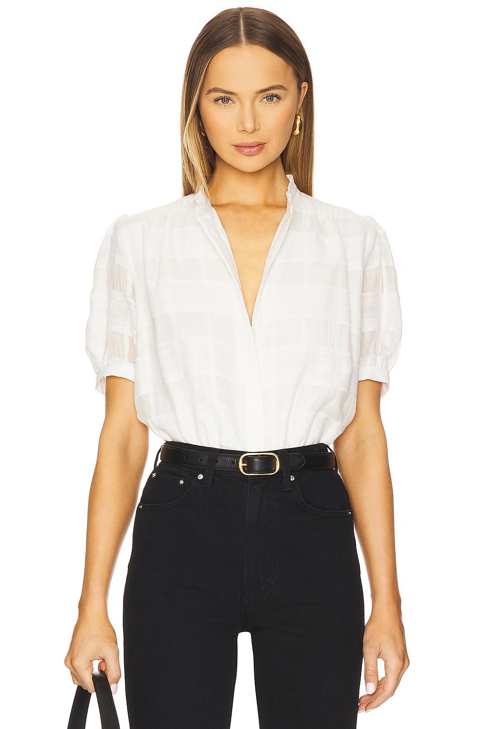 jordan short sleeve plaid top